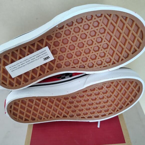 Vans Kids Size 13 Youth Red Sk8-Hi - Picture 7 of 7